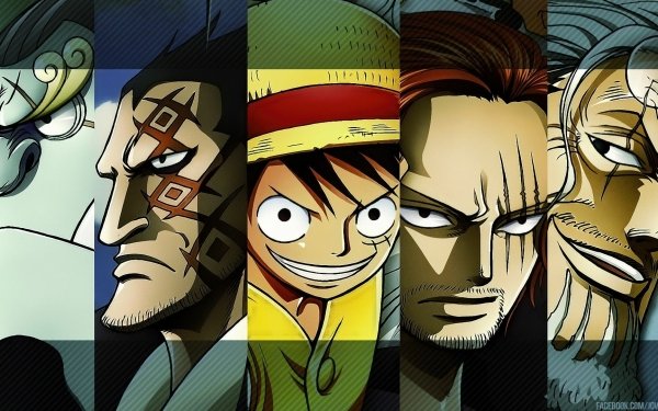 Anime One Piece Jinbe Monkey D. Luffy Shanks Rayleigh Silvers Dragon Monkey D. HD Wallpaper | Background Image