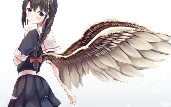 Anime Kantai Collection Shigure HD Wallpaper | Background Image