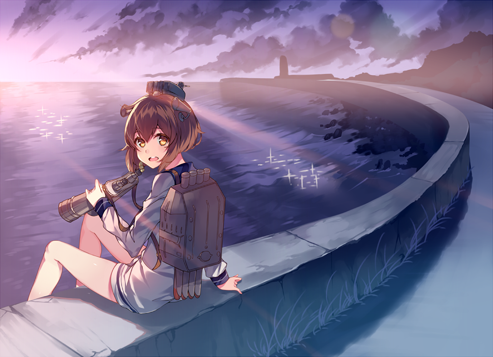 Download Yukikaze (Kancolle) Anime Kantai Collection Wallpaper by kureaki