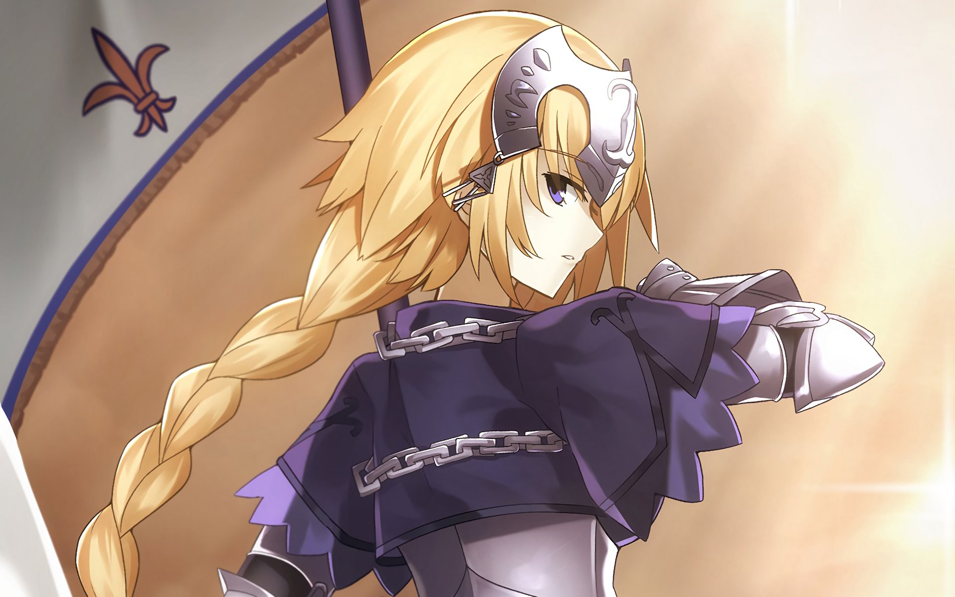 Download Ruler (Fate/Apocrypha) Anime Fate/Apocrypha HD Wallpaper