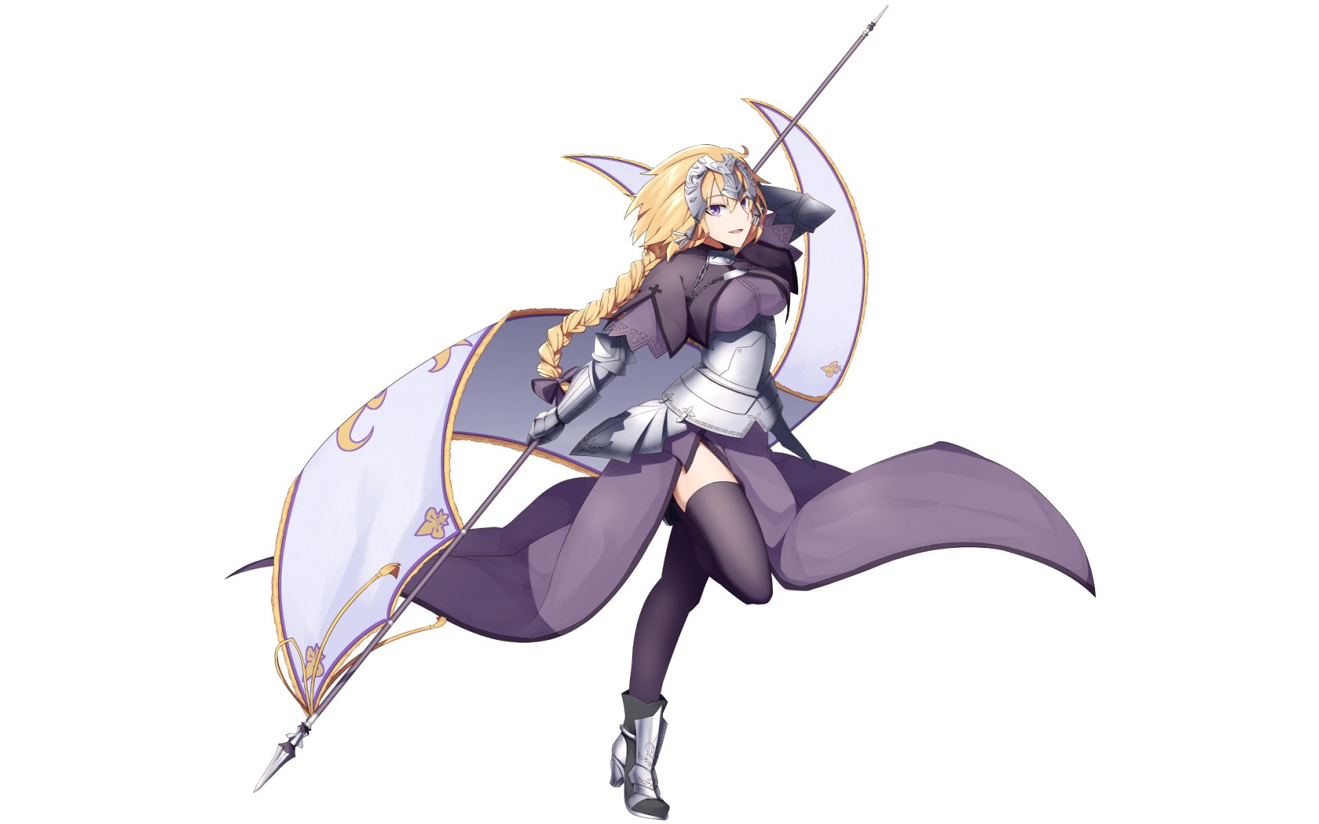 Download Ruler (Fate/Apocrypha) Anime Fate/Apocrypha HD Wallpaper