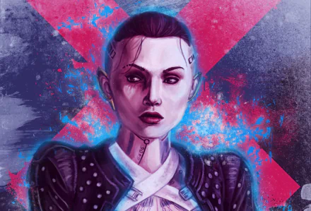 Jack (Mass Effect) tattoo video game Mass Effect HD Desktop Wallpaper | Background Image