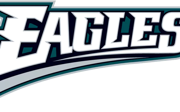 HD PC desktop wallpaper featuring the Philadelphia Eagles logo, representing the NFL team and sports fans.