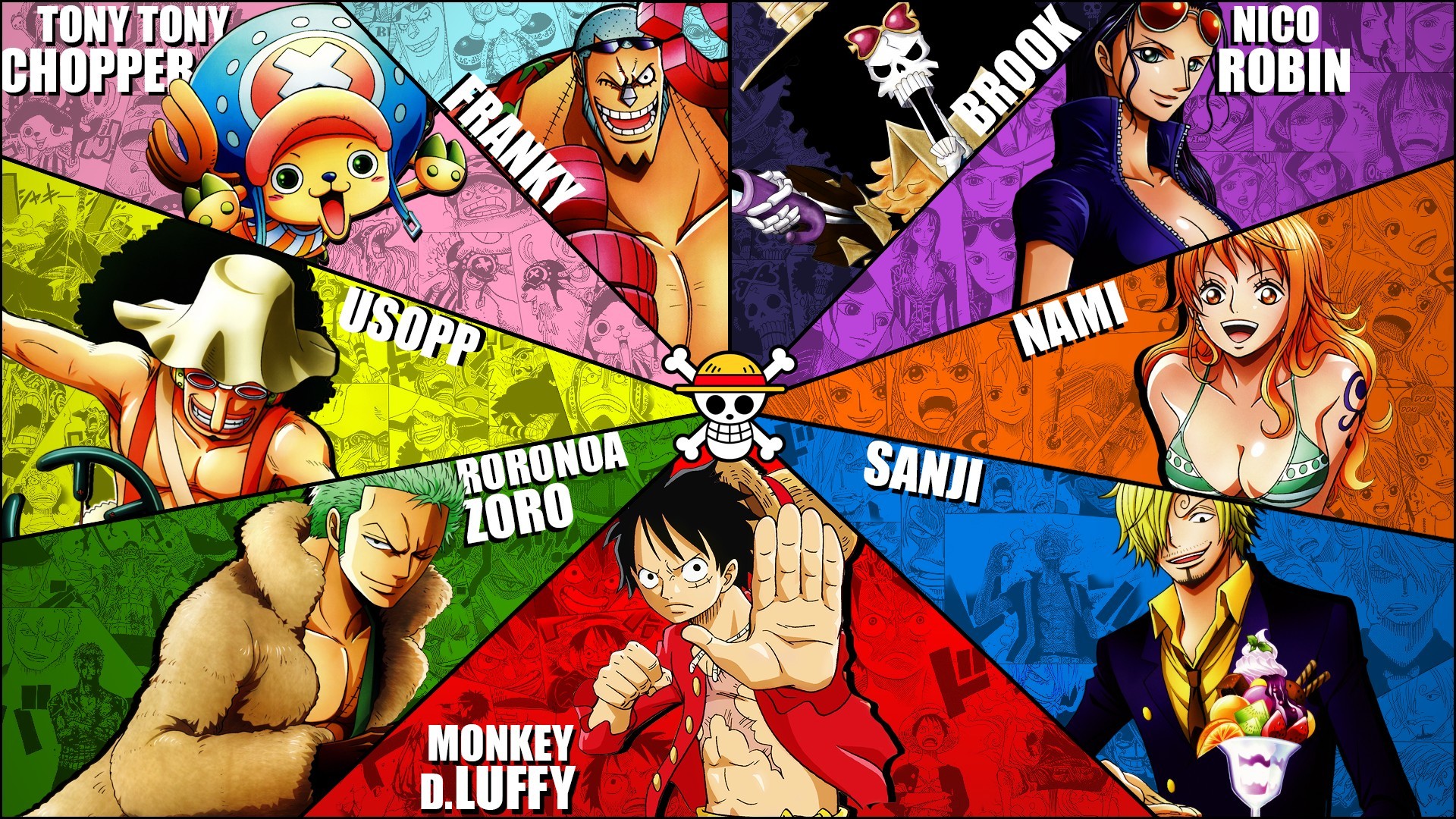 One Piece Straw Hat Crew Wallpaper - Anime Wallpaper HD