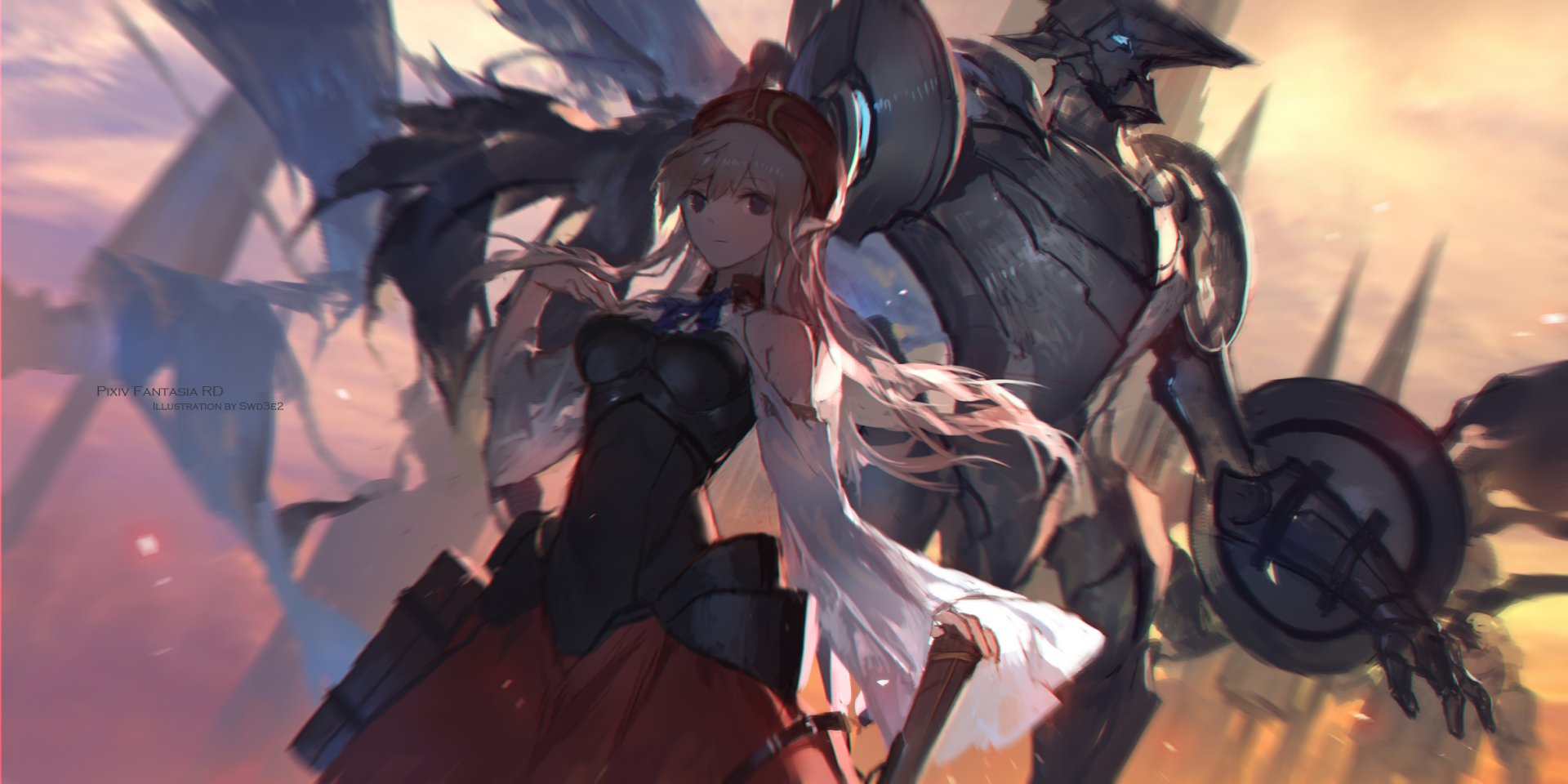 Download Anime Pixiv Fantasia RD HD Wallpaper by swd3e2