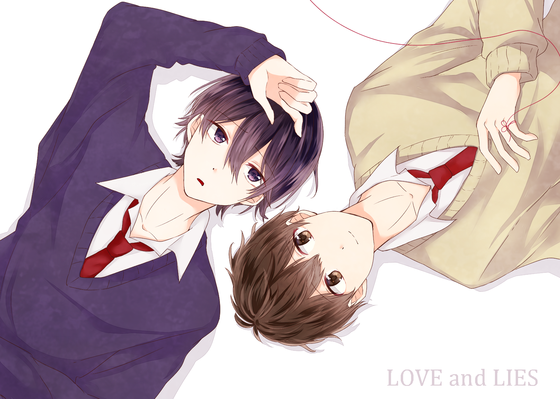 Anime Love and Lies HD Wallpaper