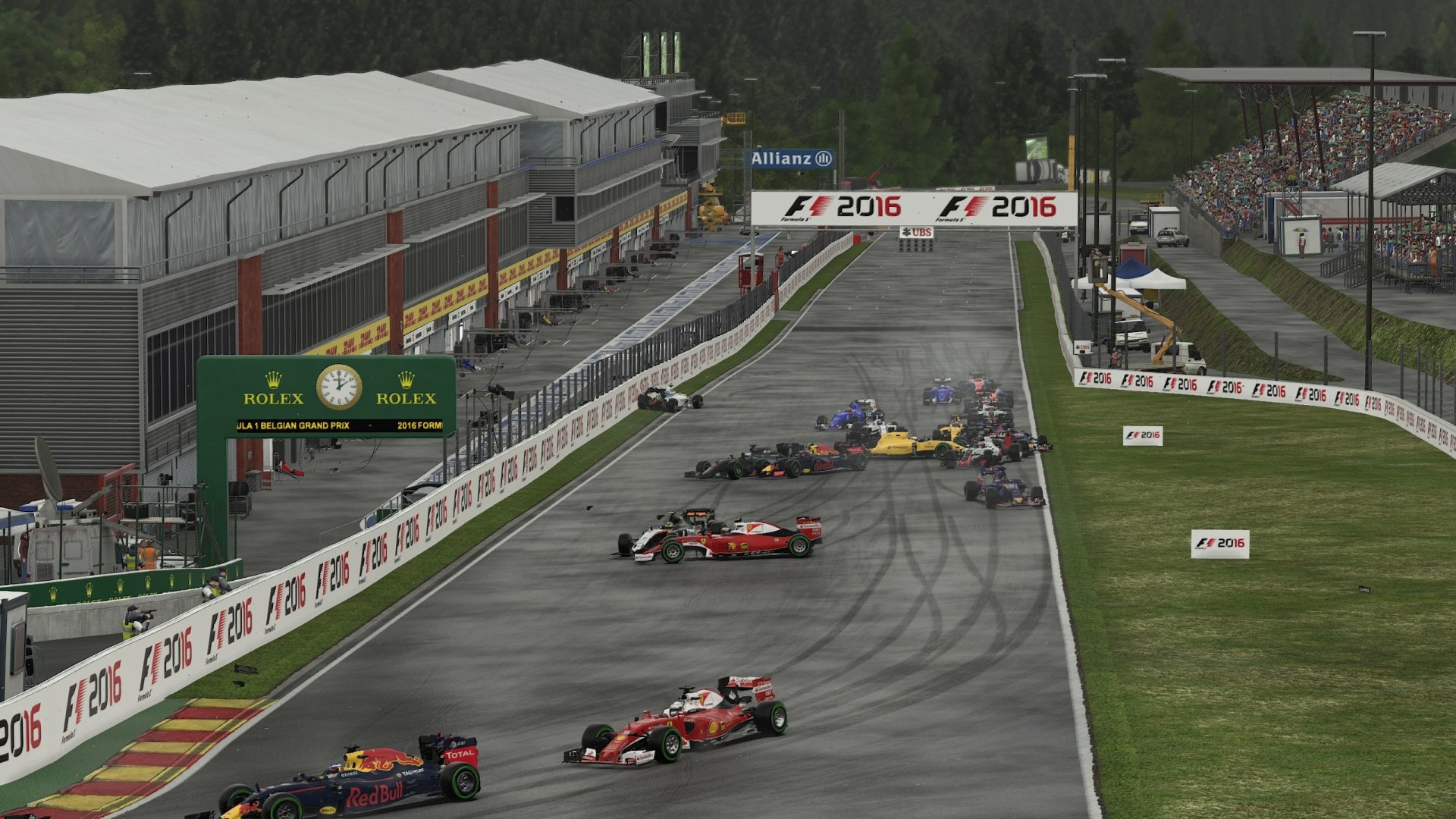 Download F1 Video Game F1 2016 HD Wallpaper by M-Bimmer