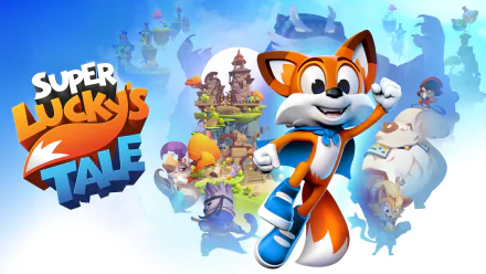 video game Super Lucky's Tale HD Desktop Wallpaper | Background Image