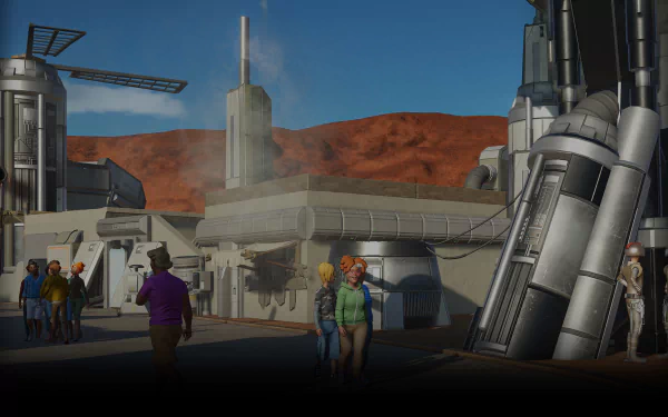 video game Planet Coaster HD Desktop Wallpaper | Background Image