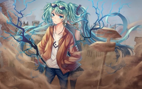 Anime Vocaloid Hatsune Miku HD Wallpaper | Background Image