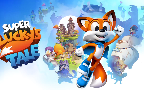 video game Super Lucky's Tale HD Desktop Wallpaper | Background Image