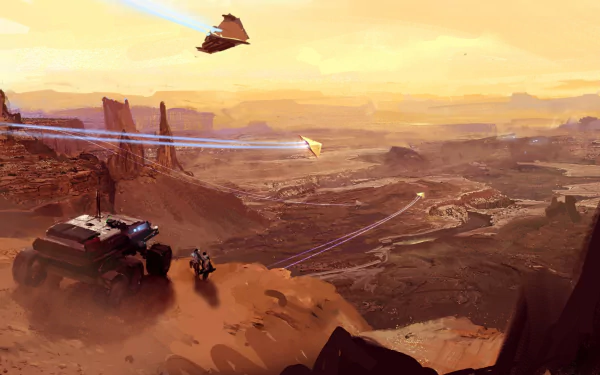 video game Homeworld: Deserts of Kharak HD Desktop Wallpaper | Background Image