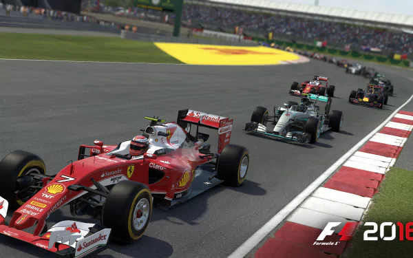 F1 video game F1 2016 HD Desktop Wallpaper | Background Image