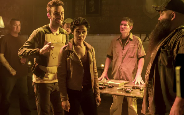 Tulip O'Hare Ruth Negga Cassidy (Preacher) Joseph Gilgun TV Show preacher HD Desktop Wallpaper | Background Image