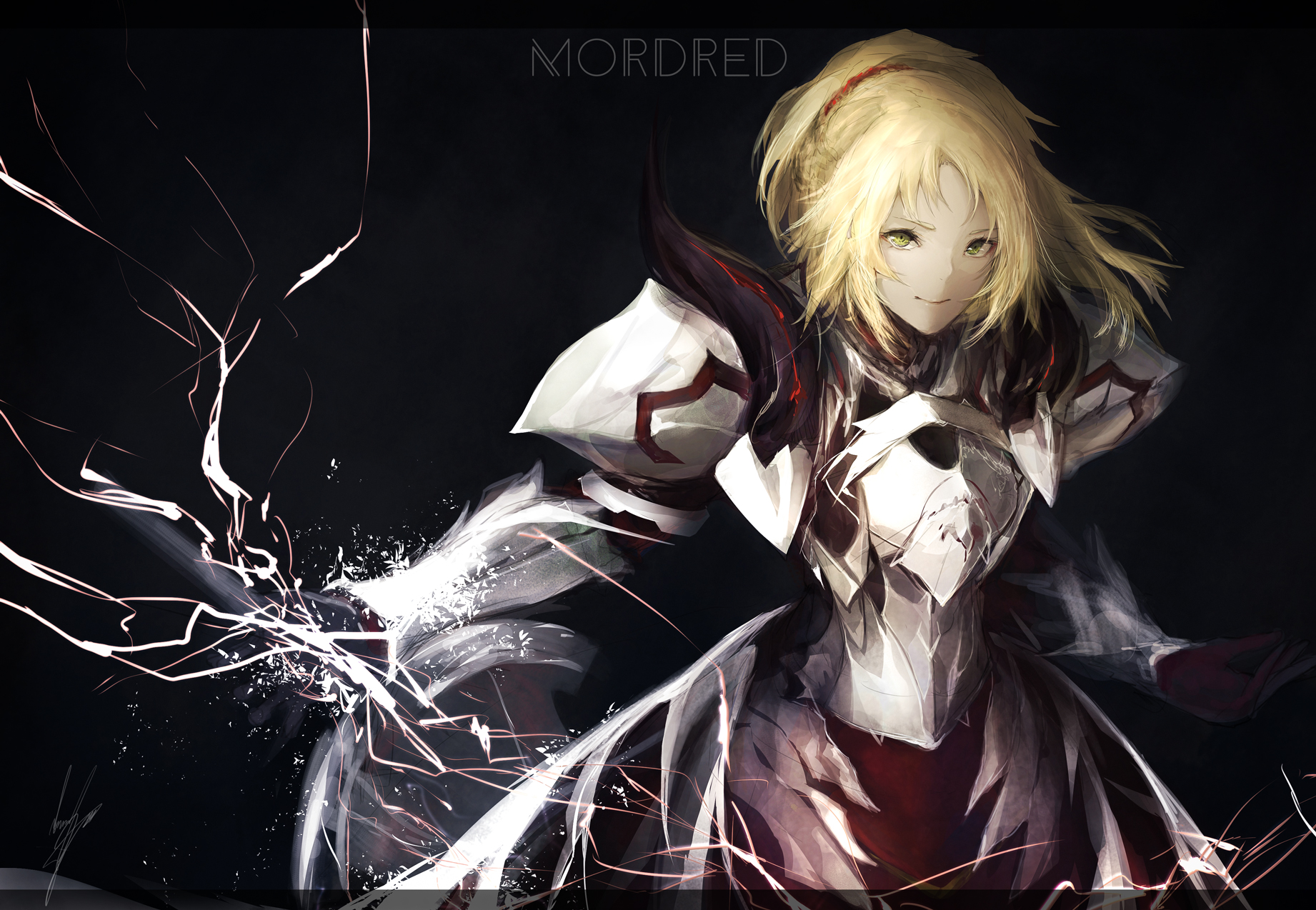 Download Saber Of Red (Fate/Apocrypha) Mordred (Fate/Apocrypha) Anime ...