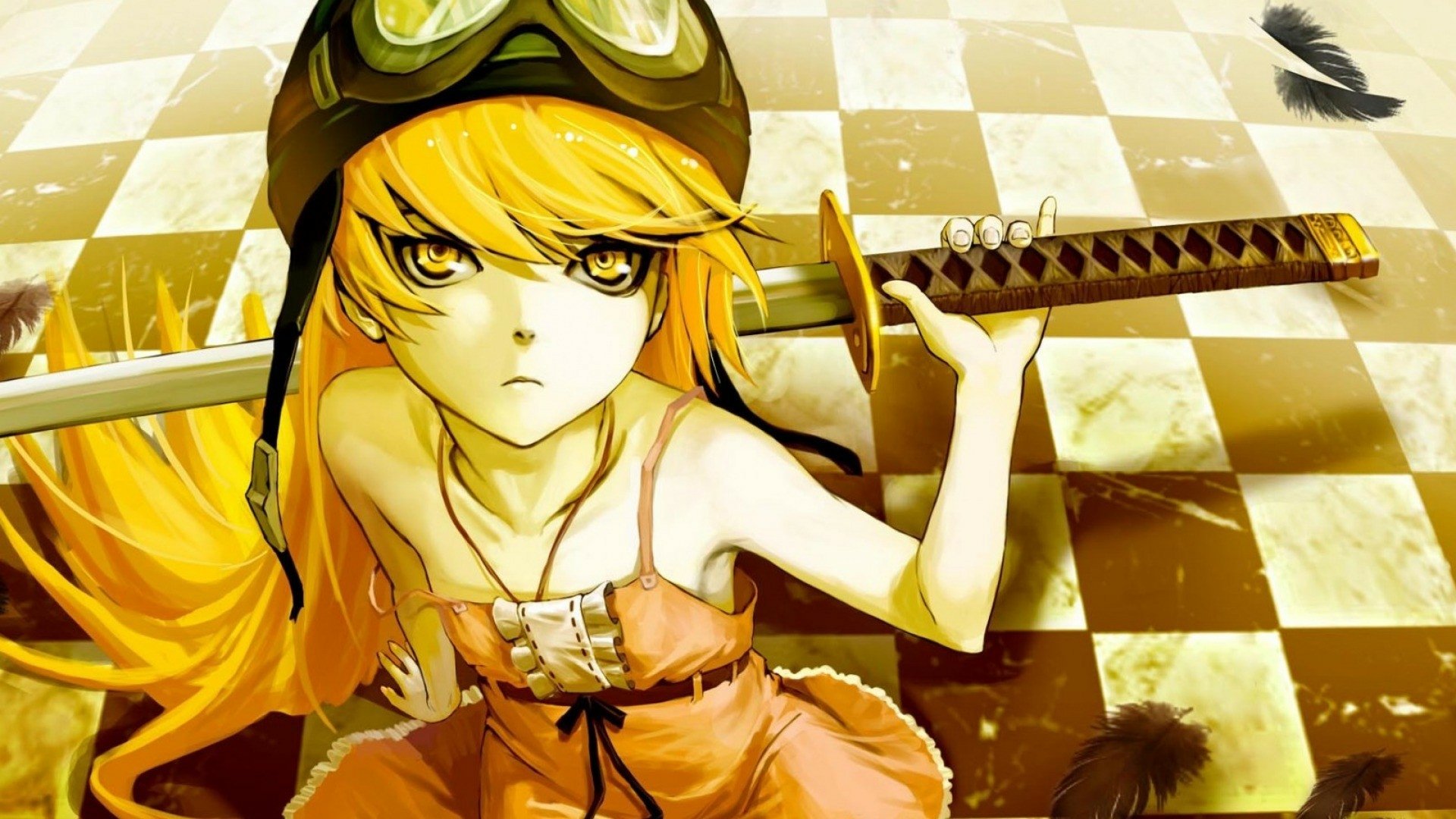 Download Shinobu Oshino Anime Monogatari (Series) HD Wallpaper