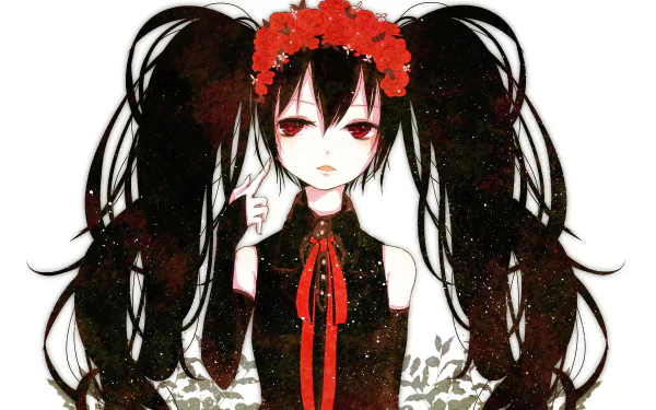 Zatsune Miku Anime Vocaloid HD Desktop Wallpaper | Background Image