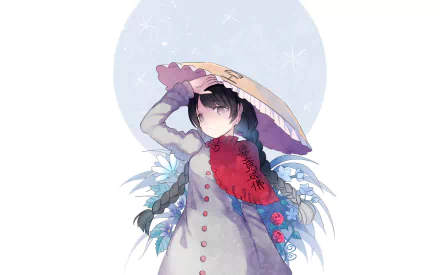 Narumi Yatadera Anime Touhou HD Desktop Wallpaper | Background Image