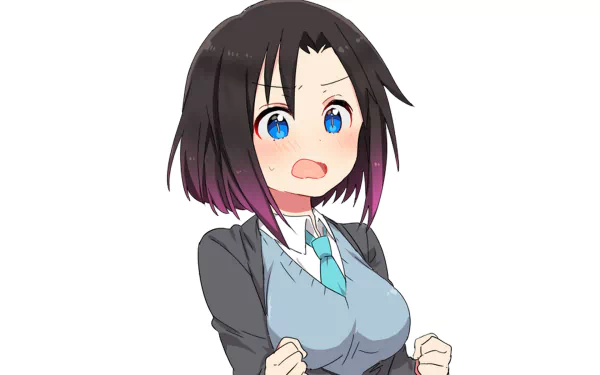 Elma (Miss Kobayashi's Dragon Maid) Anime Miss Kobayashi's Dragon Maid HD Desktop Wallpaper | Background Image