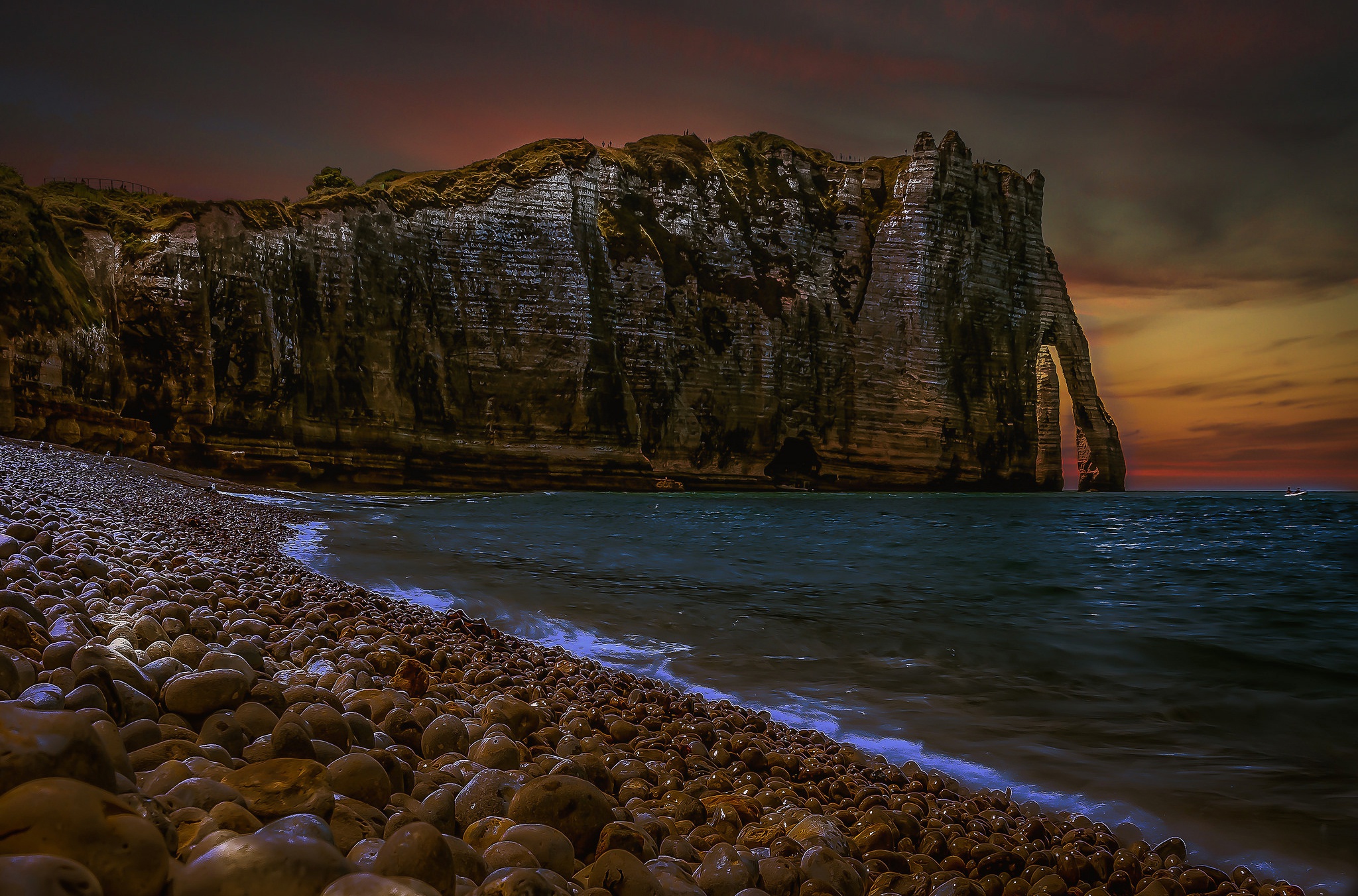 Etretat Normandy France Wallpaper