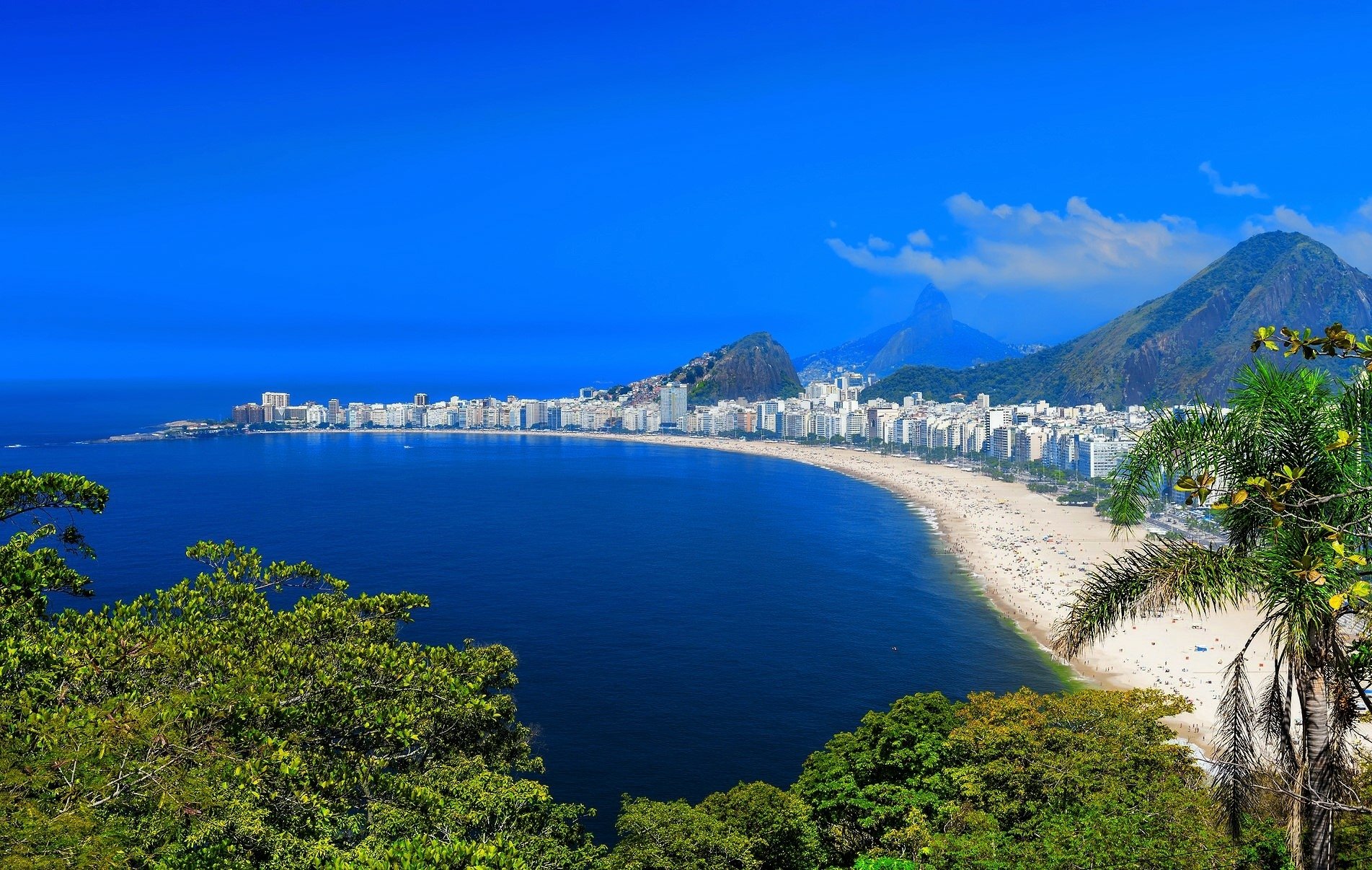 Rio de Janeiro Beach Papel de Parede and Planos de Fundo | 1903x1206