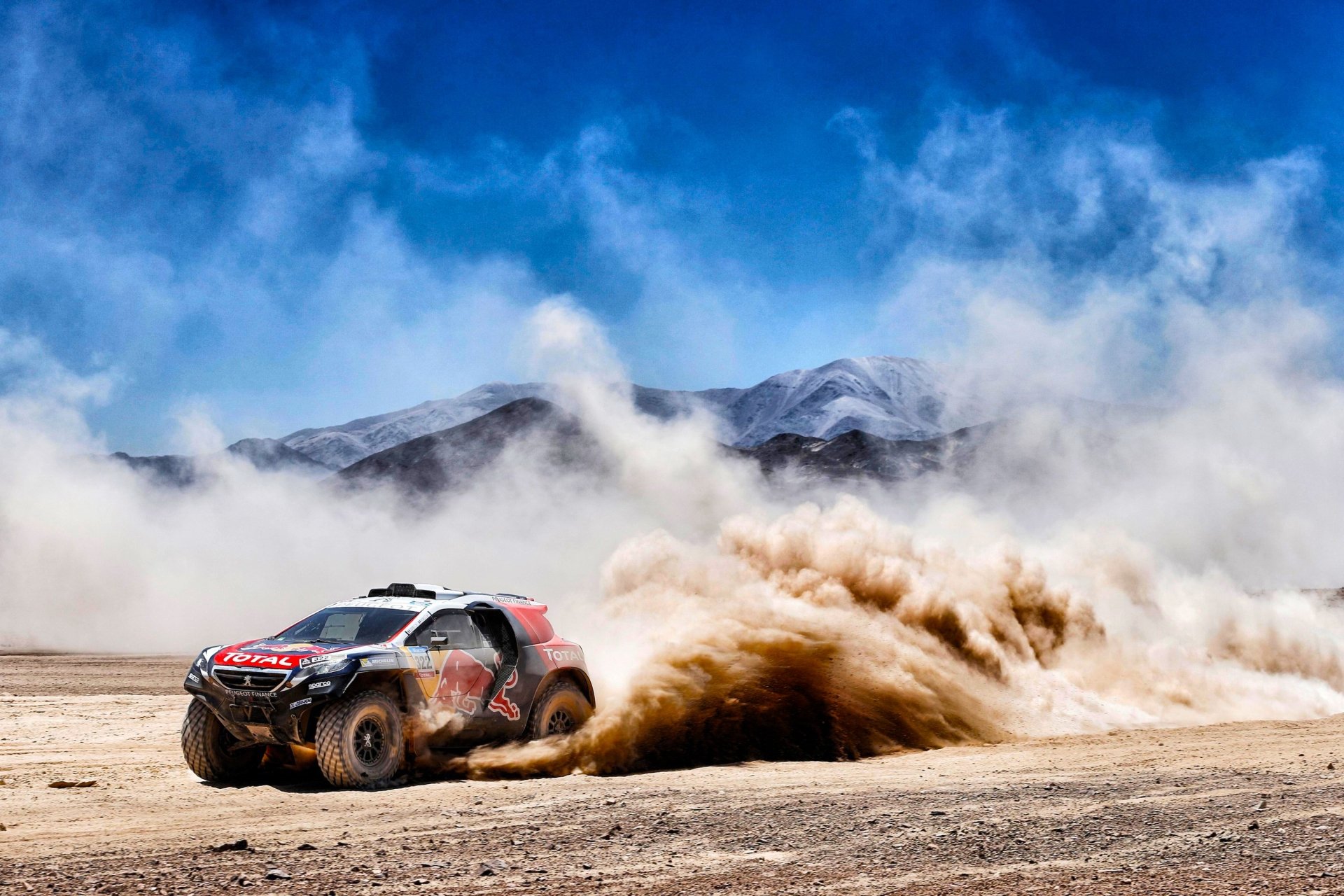 2K Quad HD Rally Wallpaper — Desert Dust Sprint | 3000x2000 | Wallpaper ...