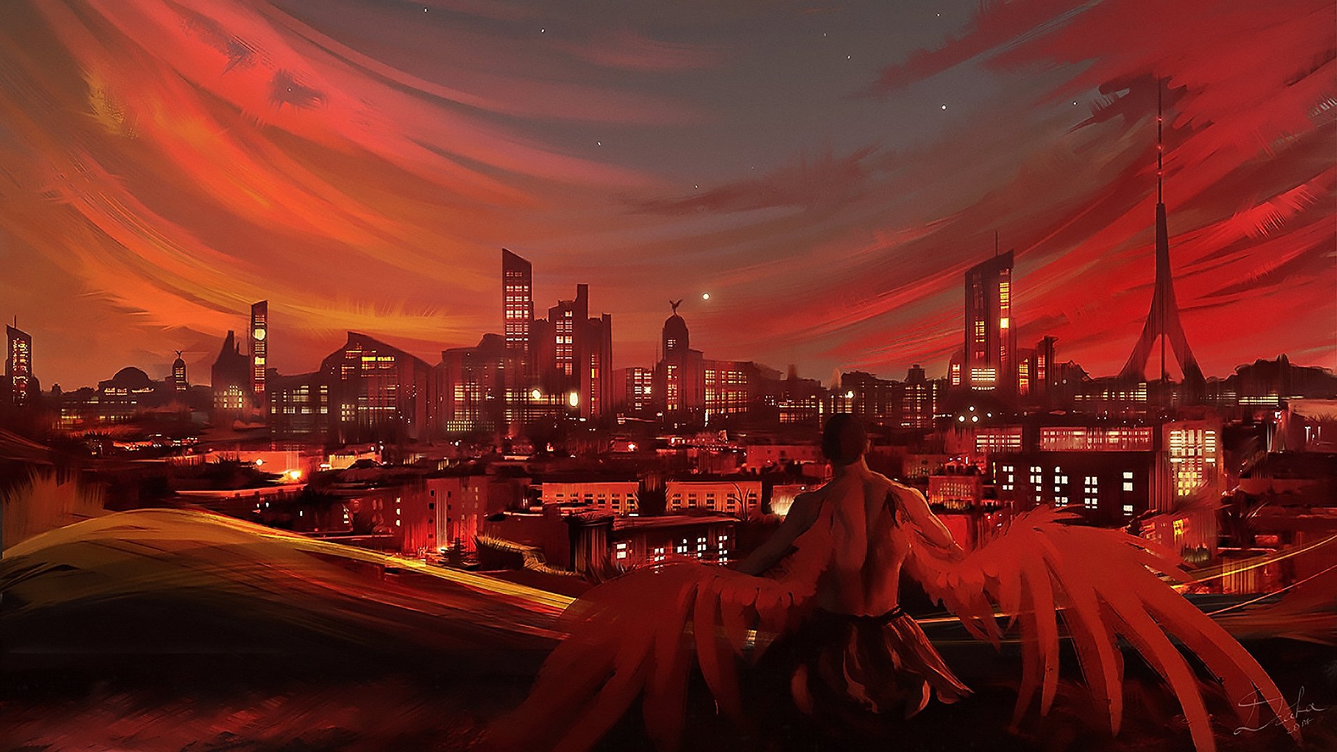 Download Anime Original HD Wallpaper by RAIVIS DRAKA