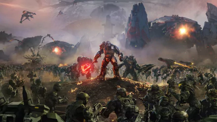 video game Halo Wars 2 HD Desktop Wallpaper | Background Image