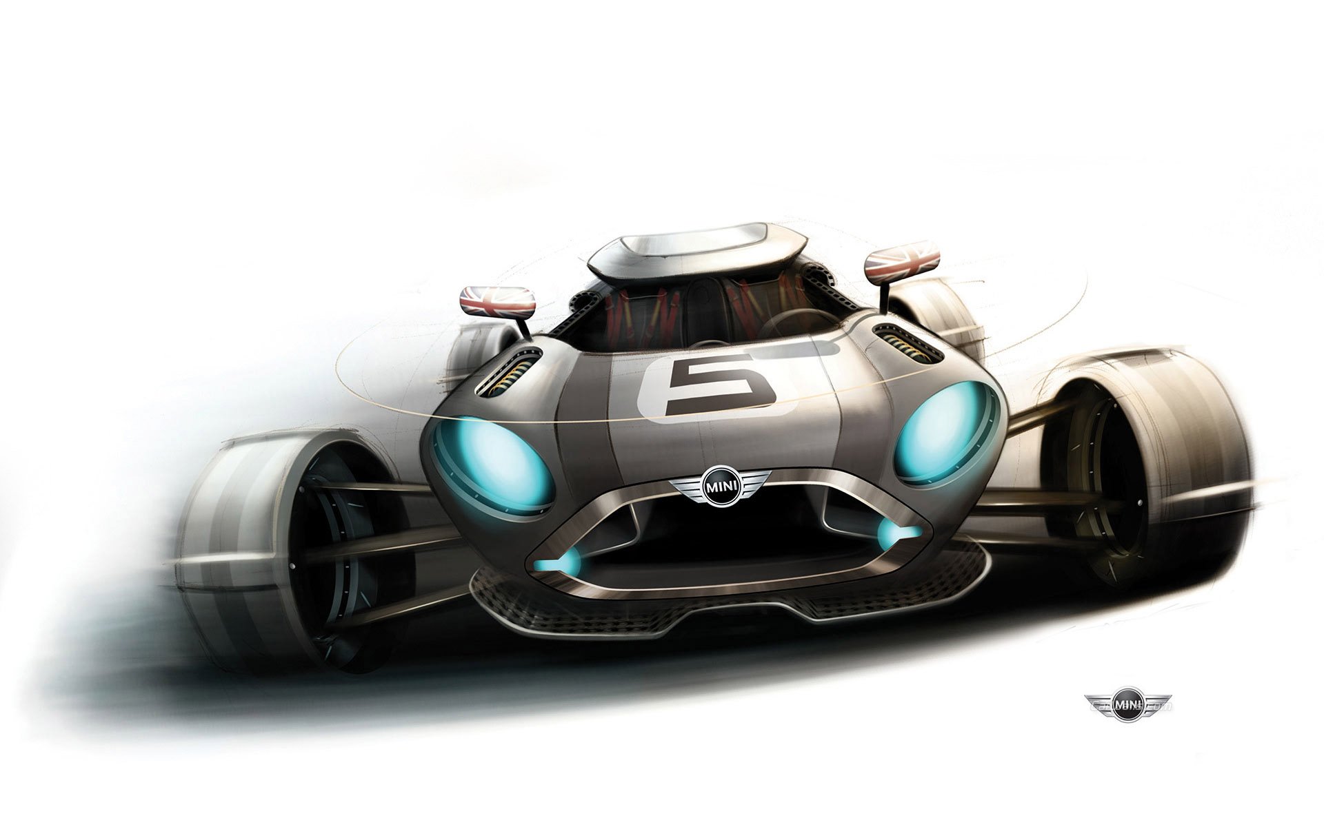 Download Concept Car Car Mini Vehicle Mini Cooper HD Wallpaper