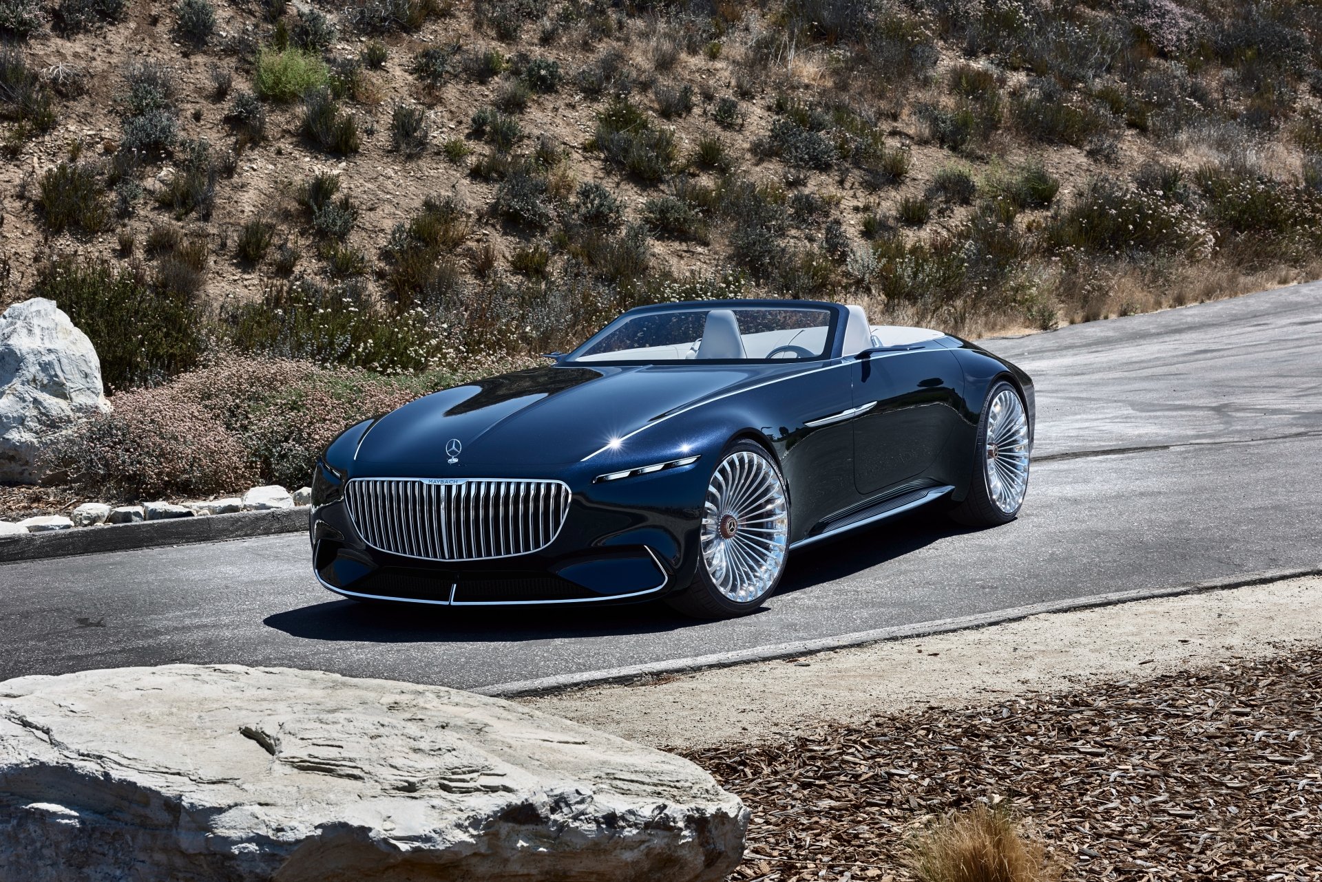 Download Grand Tourer Concept Car Car Mercedes-Benz Vehicle Mercedes-Maybach 6 4k Ultra HD Wallpaper