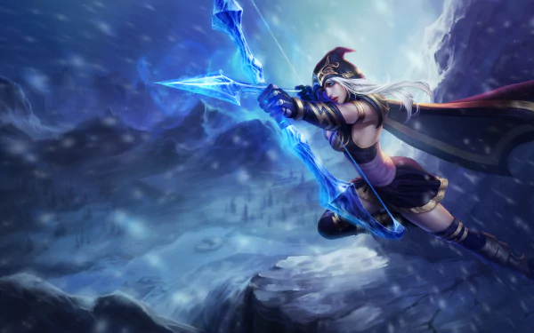 Ashe (League Of Legends) video game League Of Legends HD Desktop Wallpaper | Background Image