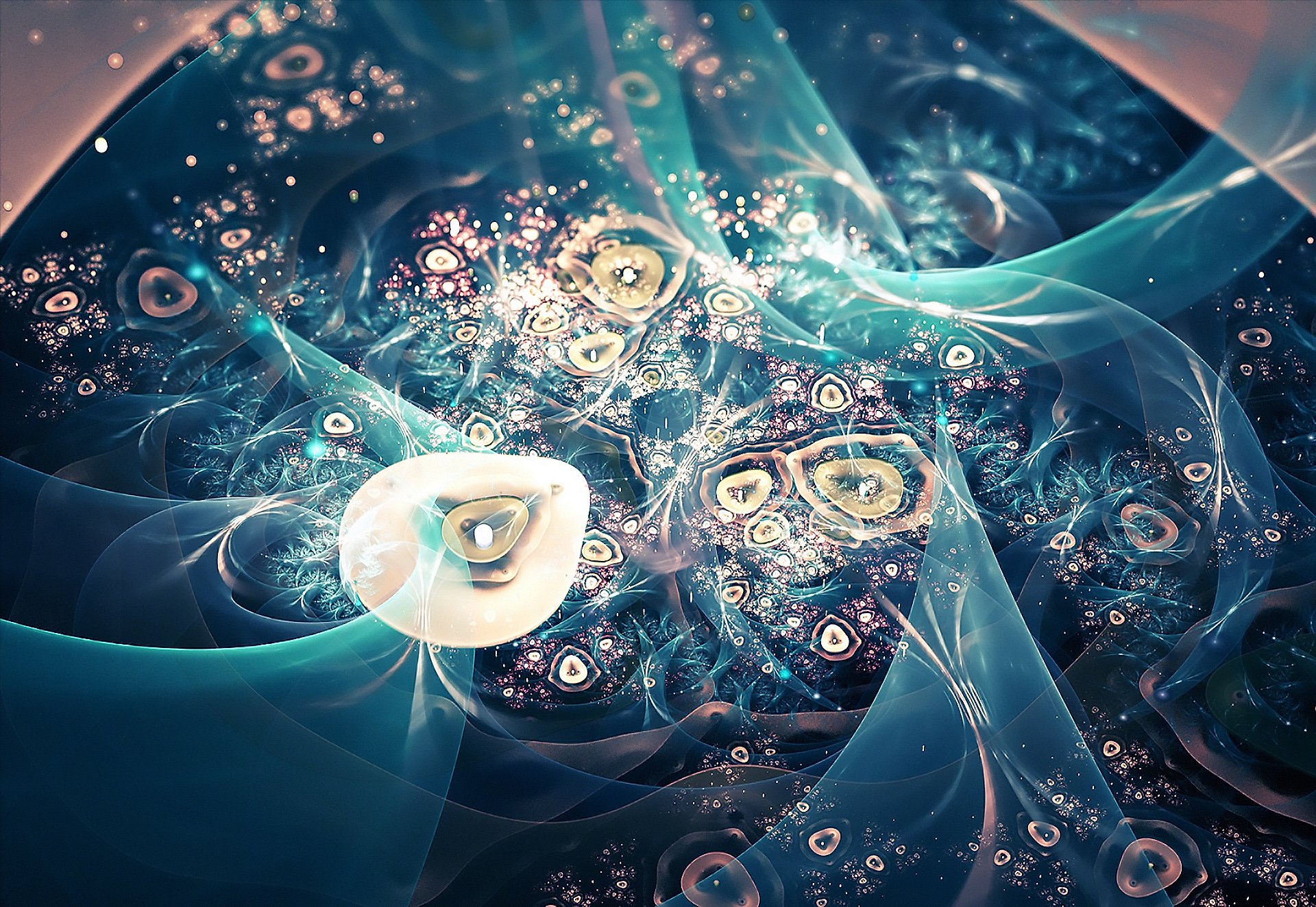 Download Abstract Fractal HD Wallpaper by Yuya Takeda