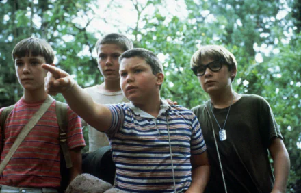 Jerry O'Connell River Phoenix wil wheaton corey feldman movie Stand by Me (1986) HD Desktop Wallpaper | Background Image