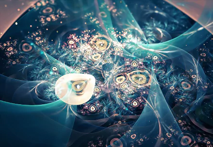 Abstract fractal HD Desktop Wallpaper | Background Image