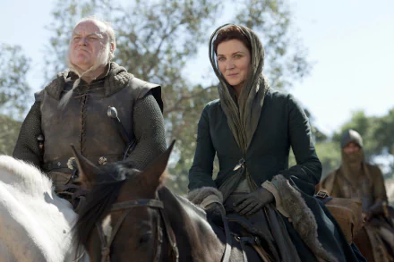 Rodrik Cassel Michelle Fairley Catelyn Stark TV Show Game Of Thrones HD Desktop Wallpaper | Background Image