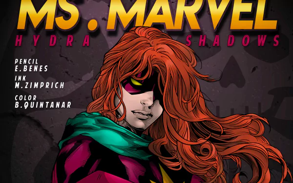 Comic Ms. Marvel HD Desktop Wallpaper | Background Image