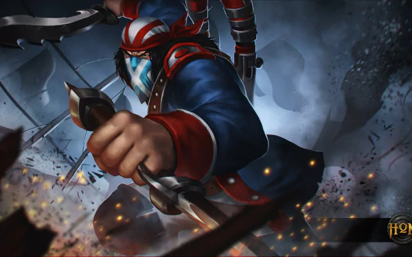 dagger warrior video game Heroes of Newerth HD Desktop Wallpaper | Background Image
