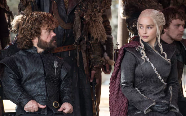 Alfie Allen Emilia Clarke Peter Dinklage Theon Greyjoy Daenerys Targaryen Tyrion Lannister TV Show Game Of Thrones HD Desktop Wallpaper | Background Image