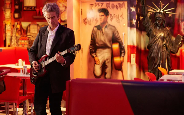 Peter Capaldi 12th Doctor TV Show Doctor Who (2005) HD Desktop Wallpaper | Background Image