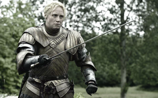 Gwendoline Christie Brienne Of Tarth TV Show Game Of Thrones HD Desktop Wallpaper | Background Image