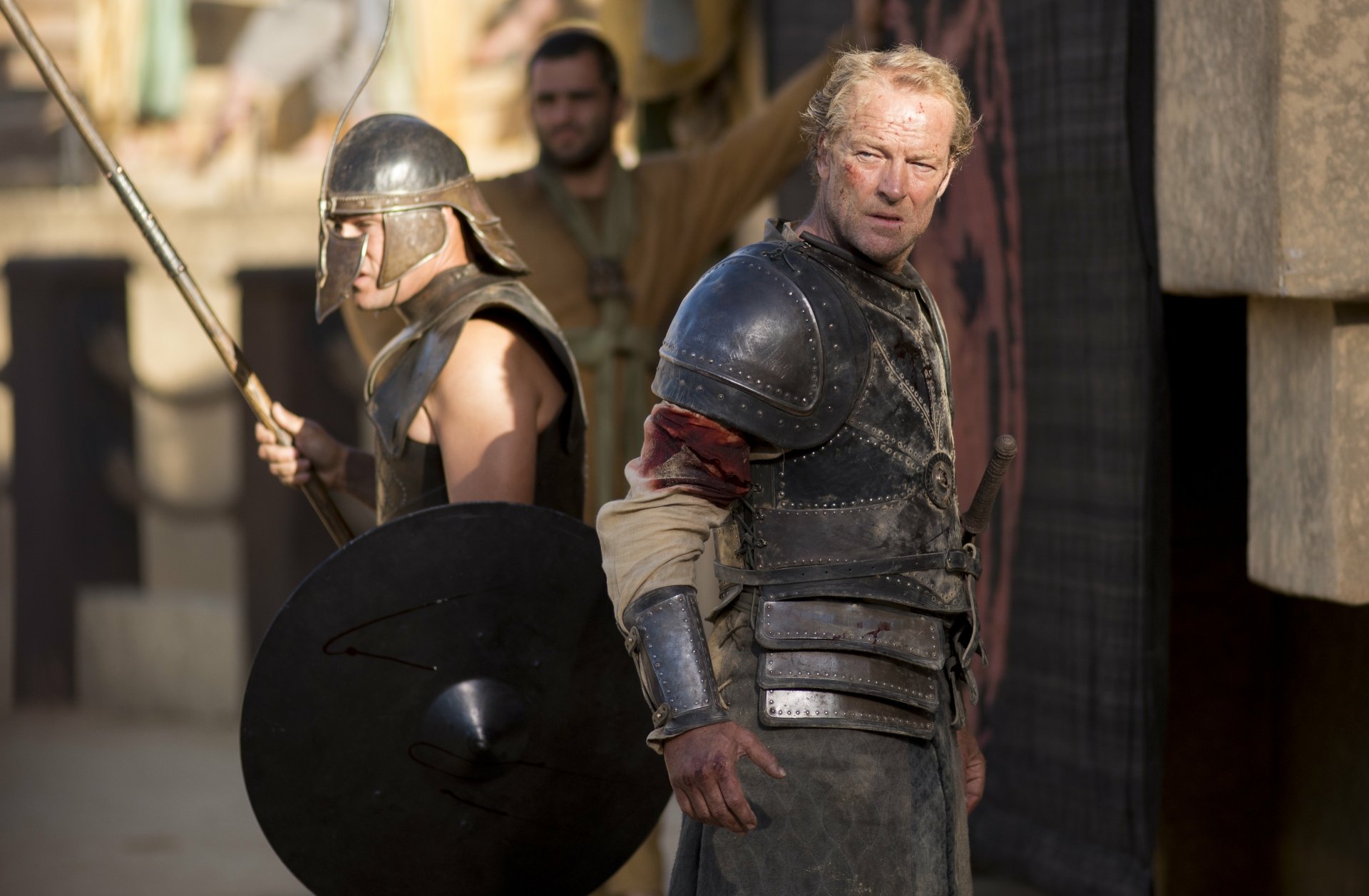 Download Iain Glen Jorah Mormont TV Show Game Of Thrones 4k Ultra HD Wallpaper