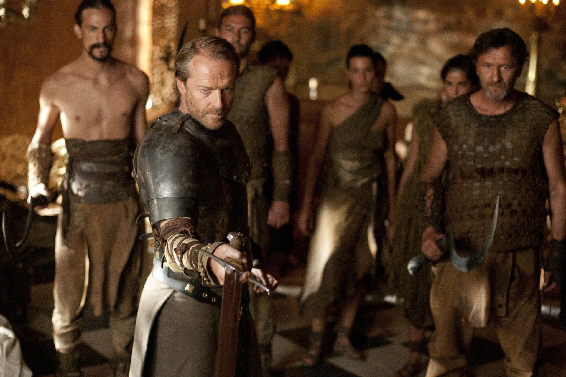 Download Iain Glen Jorah Mormont TV Show Game Of Thrones HD Wallpaper