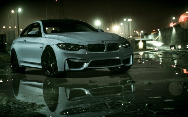 Bmw m4 night rain