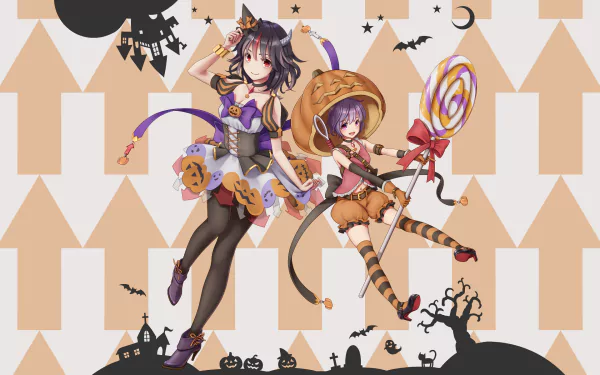 Shinmyoumaru Sukuna Seija Kijin Anime Touhou HD Desktop Wallpaper | Background Image