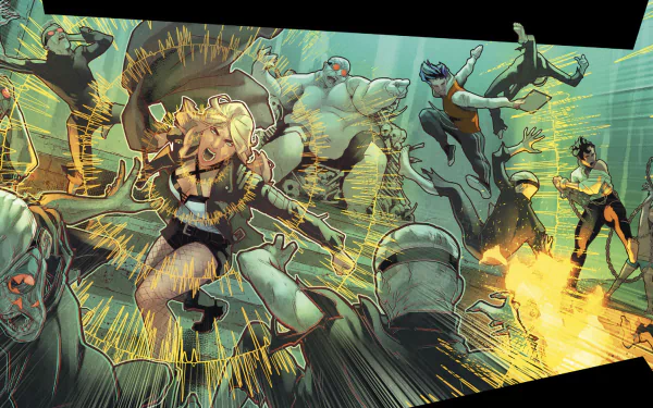 Comic Black Canary HD Desktop Wallpaper | Background Image