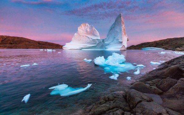 Earth Iceberg Nature Ice HD Wallpaper | Background Image
