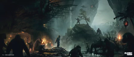 movie rise of the planet of the apes HD Desktop Wallpaper | Background Image