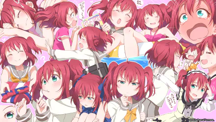 Ruby Kurosawa Anime Love Live! Sunshine!! HD Desktop Wallpaper | Background Image