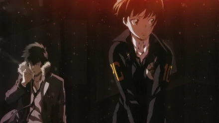  Shinya Kogami And Akane Tsunemori Together