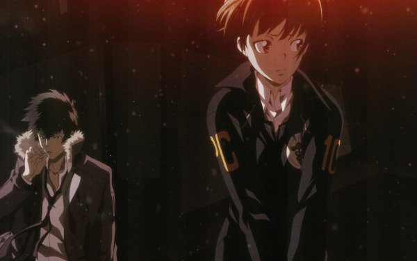 Anime Psycho-Pass Shinya Kogami Akane Tsunemori HD Wallpaper | Background Image